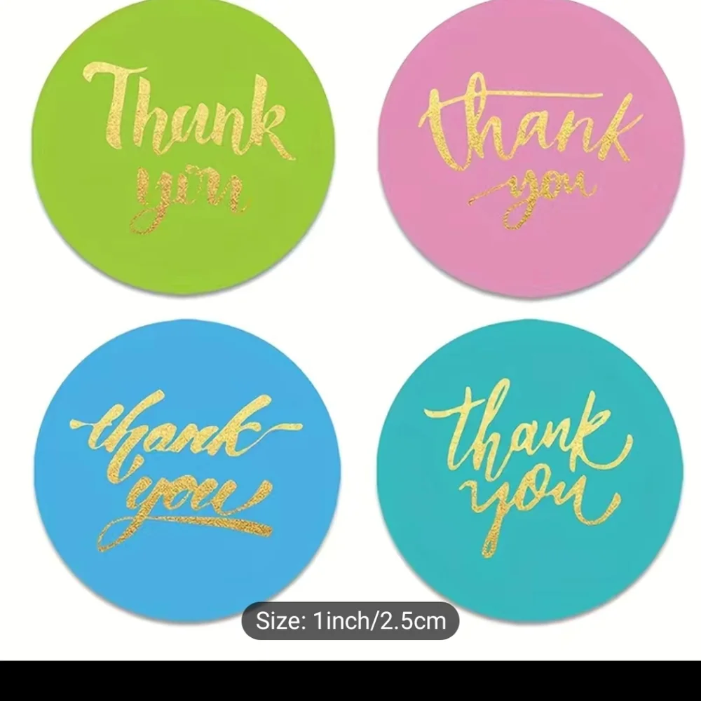 Thank You Stickers  500 Ct. HOST PICK💥 6/25